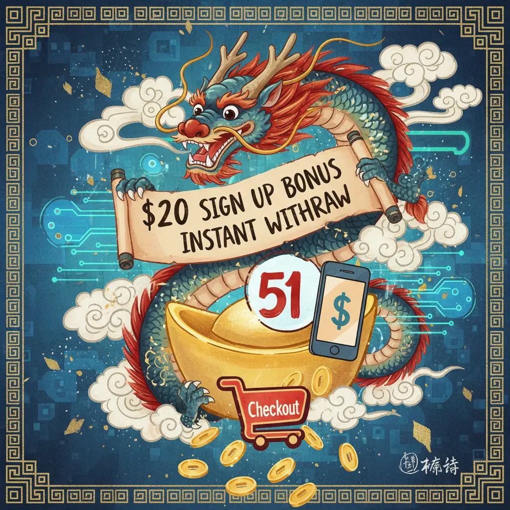 $20 sign up bonus instant withdraw - Checkout