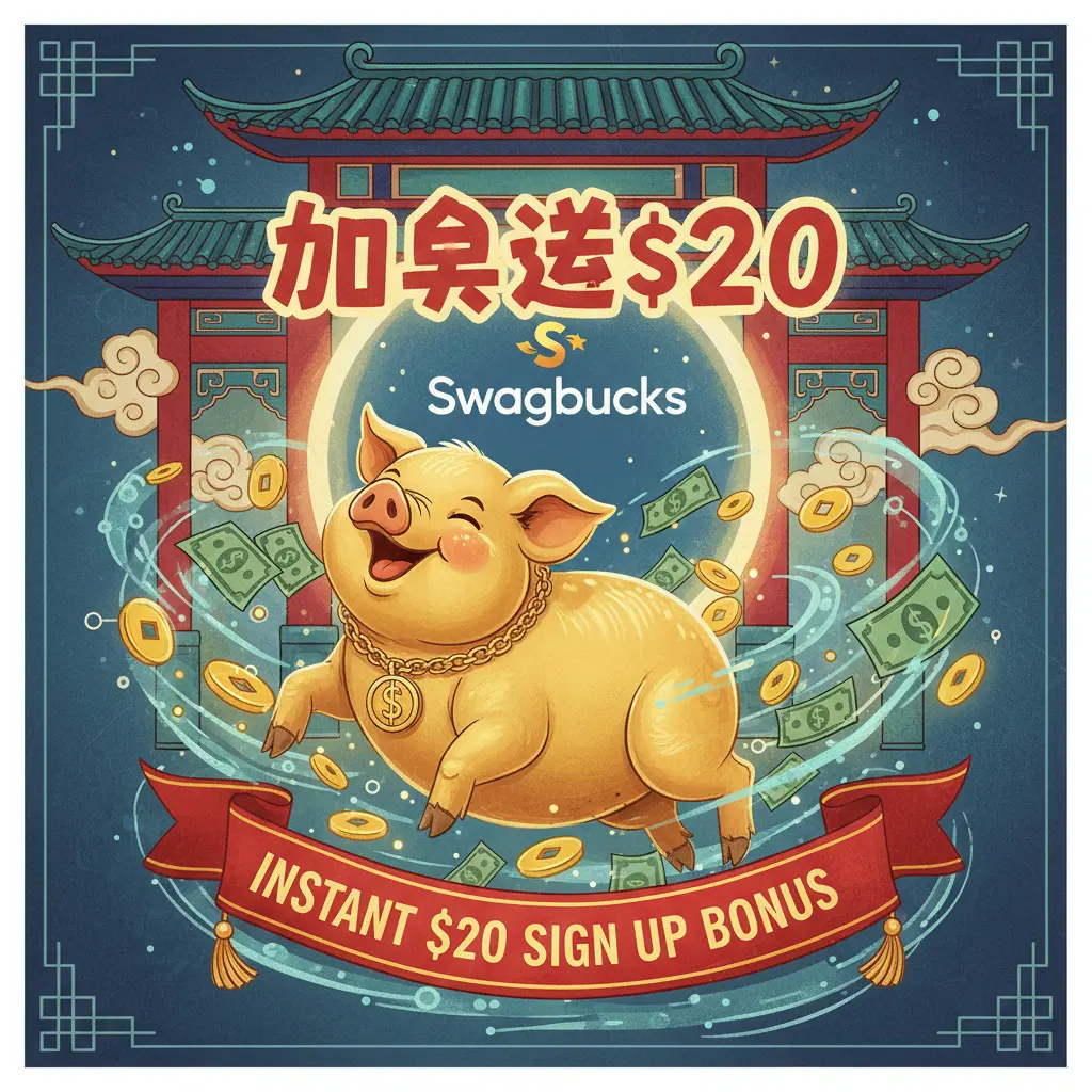 instant $20 sign up bonus - Swagbucks