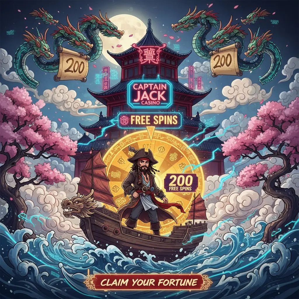200 free spins - Captain
