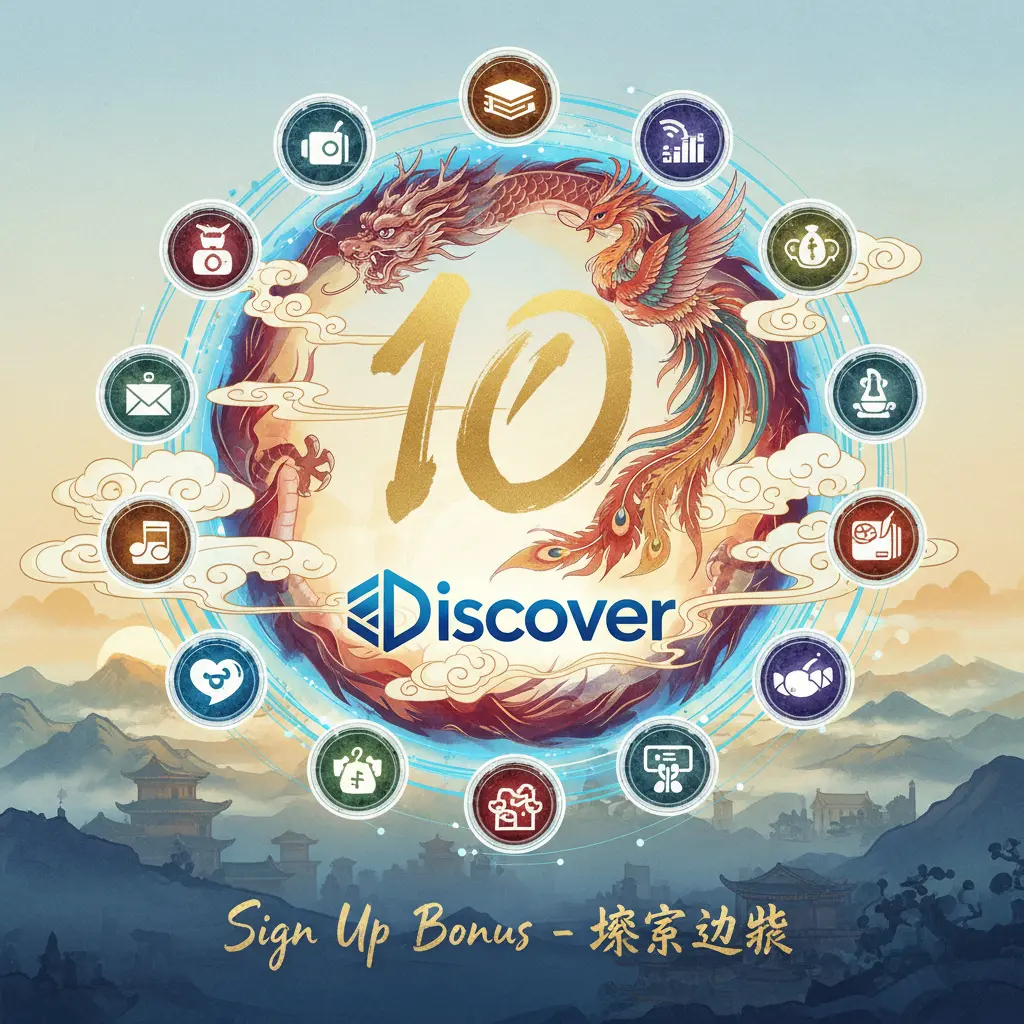 10 sign up bonus - Discover