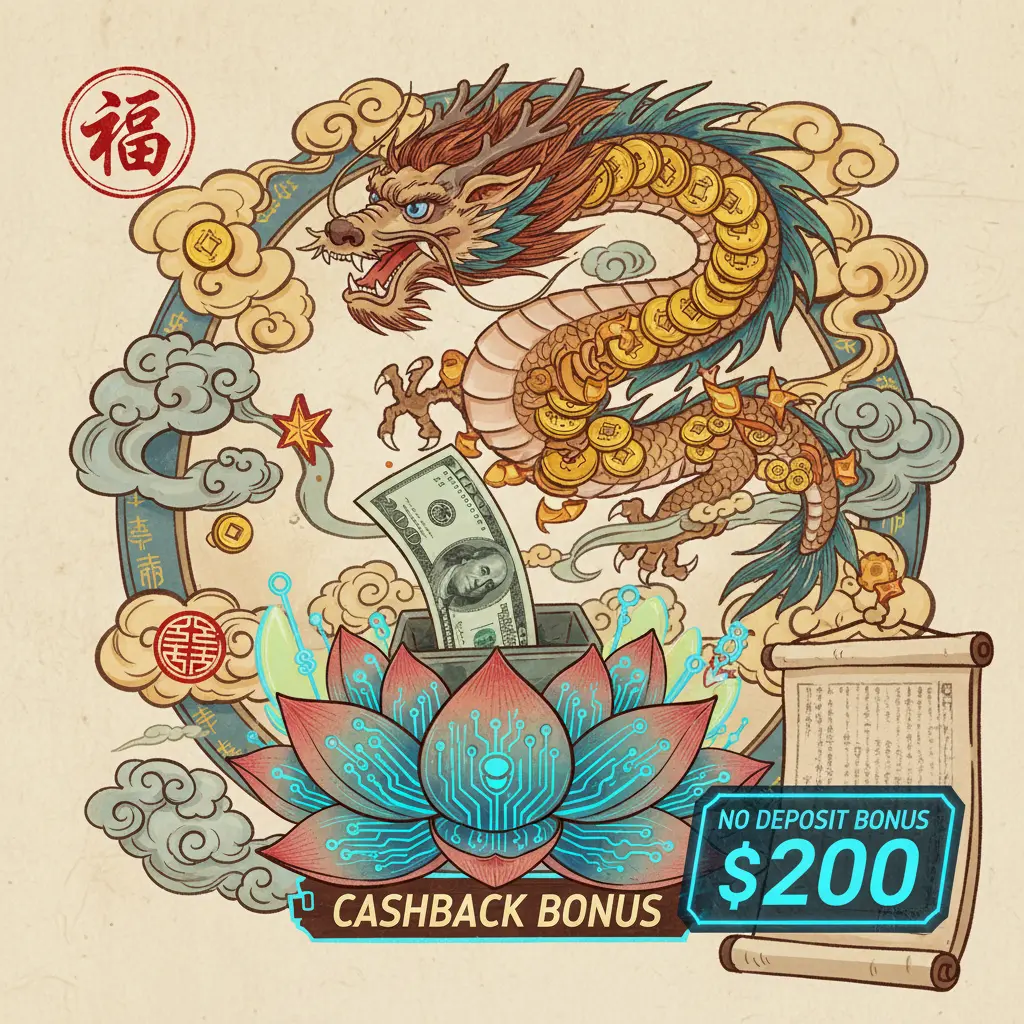 $200 no deposit bonus - Cashback
